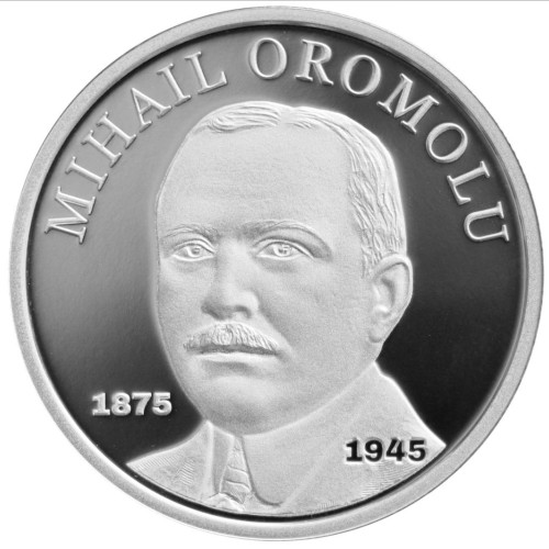 Moneda de argint dedicată lui Mihail Oromolu, lansare în circuitul numismatic