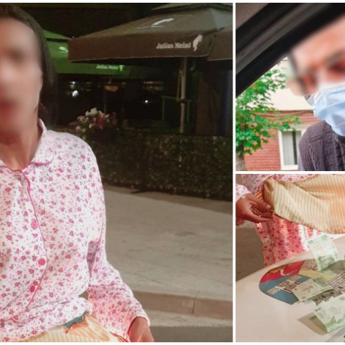 Un bărbat din Bacău se deghizează în femeie și cerșește în Bistrița