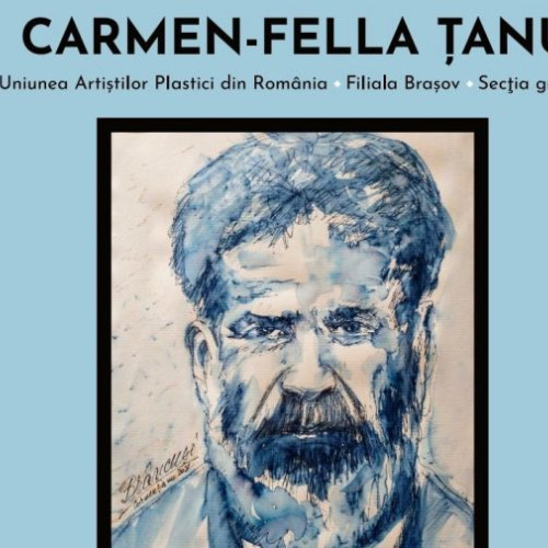 Expoziție de pictură a artistei Carmen-Fella Țanu la Brașov, sub titlul „Schițând Lumea”
