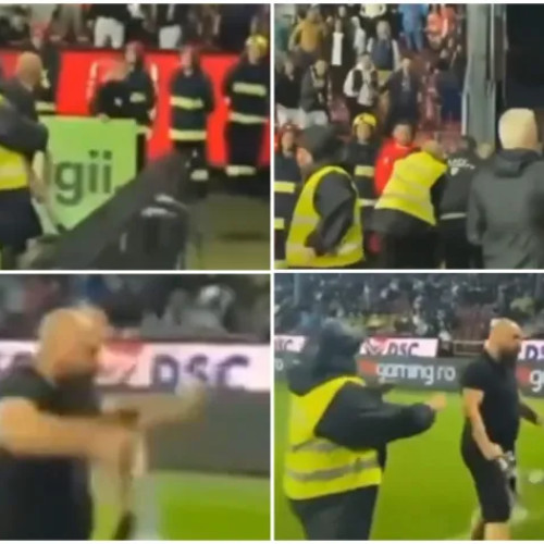 Derby CFR Cluj – FCSB, încheiat cu 2-2, într-o atmosferă tensionată în Gruia