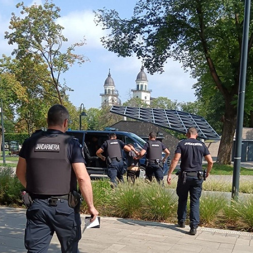 Jandarmi sătmăreni identifică un bărbat după o altercație pe bulevardul Traian