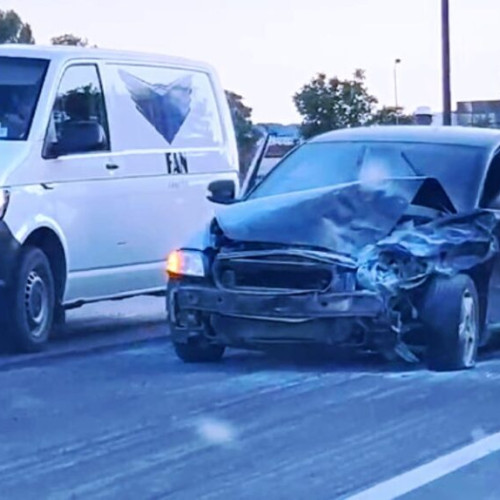 Alt accident pe centura Focșaniului, între Onassis și Carrefour