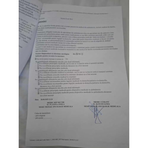 Ajutor pentru Erika Szocs în lupta cu cancerul pulmonar