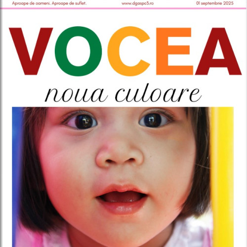 Vocea – noua culoare: prima revistă online din București lansată de DGASPC Sector 3