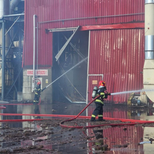Cauza exploziei de la Kronospan Sebeș: producerea unor scântei mecanice a declanșat incendiul