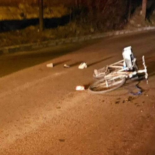 Accident pe DN 66 în Peșteana Jiu, biciclist rănit de un tânăr din Craiova