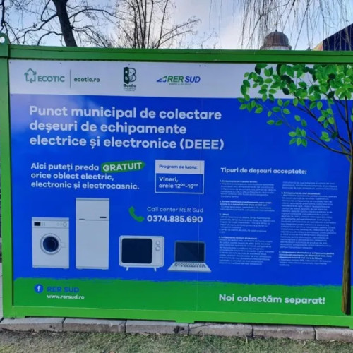 Cluj-Napoca lansează o campanie de colectare a DEEE