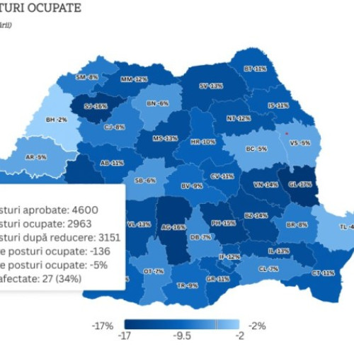 Guvernul analizează restructurarea aparatului administrativ local în Arad