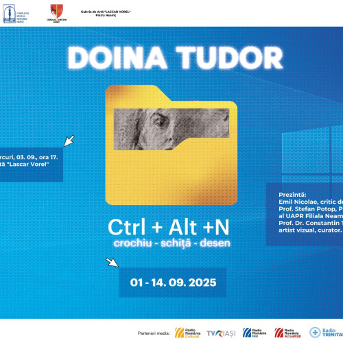 Expoziția Doina Tudor „Ctrl+Alt+N” – crochiu, schiță, desen