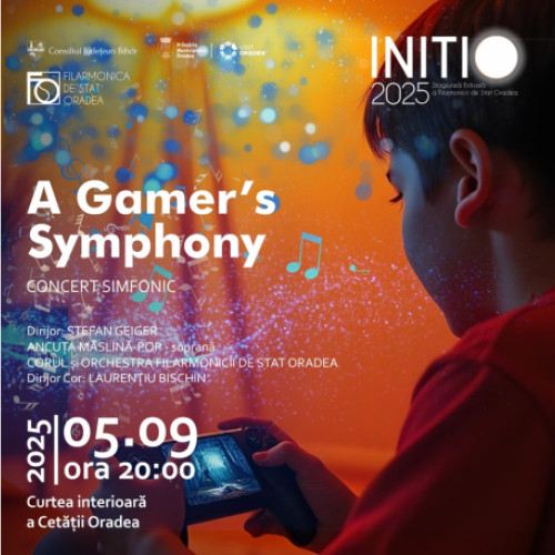Filarmonica de Stat Oradea prezintă "A Gamer’s Symphony" cu muzică din jocuri video