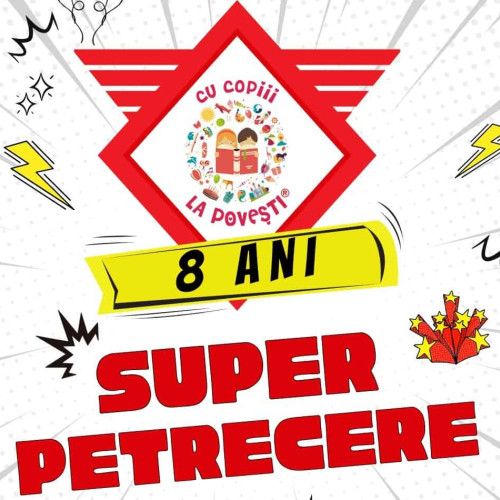 Clubul „Cu copiii la povești” sărbătorește opt ani cu petrecere la Palatul Principilor