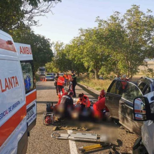 Accident grav pe DN 24C în judeţul Botoşani