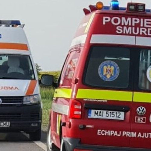 Accident în Dobrogea: două victime, una inconştientă