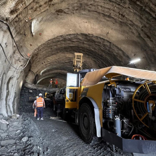 Autostrada A1 Lugoj-Deva: continuă lucrările la tuneluri pe lotul Margina – Holdea