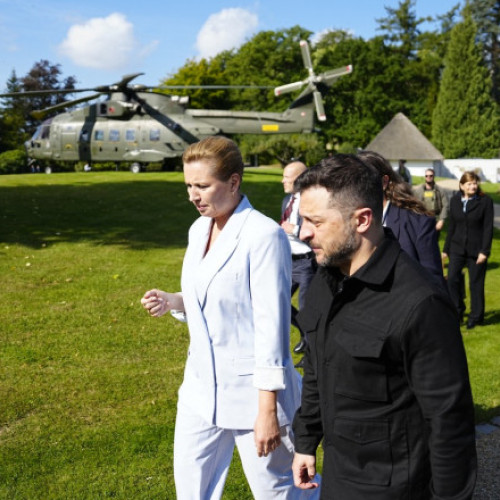 Zelenski în Danemarca pentru discuții cu liderii nordici și baltici