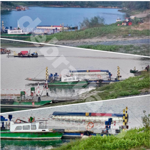 Un bac cu camion încărcat cu cereale s-a scufundat în Dunăre