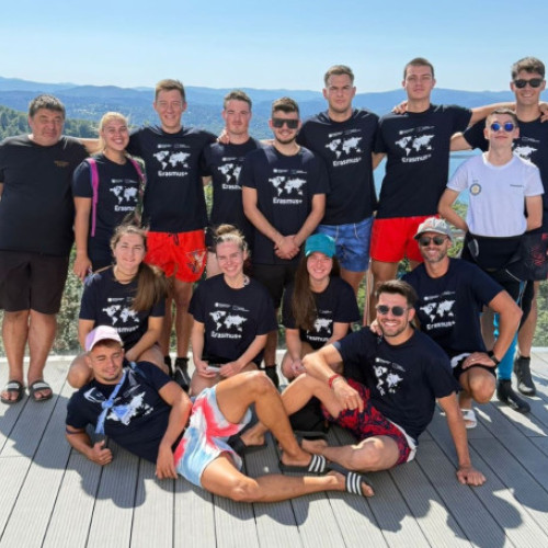 Tabăra internațională de sporturi acvatice pentru studenți din Oradea în cadrul programului Erasmus