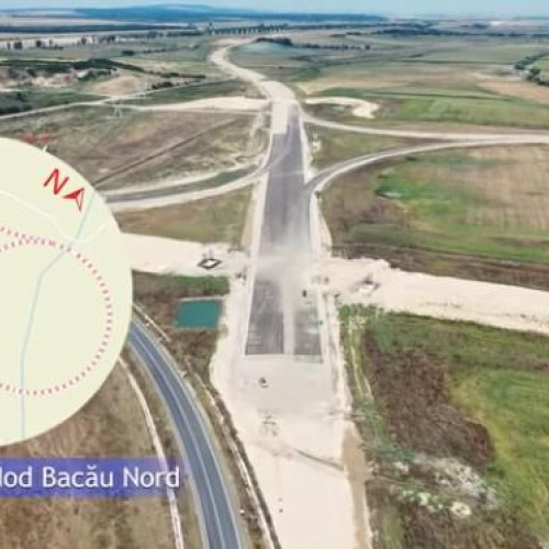 Progres lent al autostrăzii Bacău-Pașcani arată întârzieri în grafic