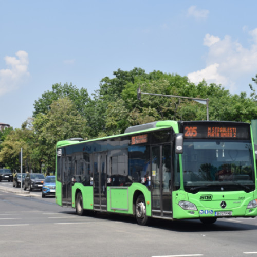 Trafic modificat pentru festivalul de street food din București: autobuzele 100, 203 și 205 schimbă traseele