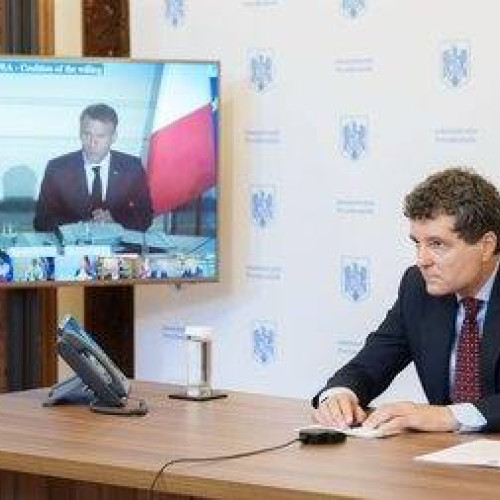 Nicușor Dan participă online la reuniunea „Coaliției de Voință” pentru Ucraina