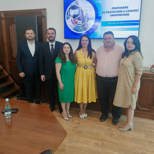 Părintele Ionuț Ghibanu devine conferențiar universitar la Valahia