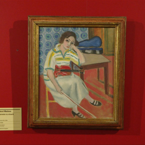 Patru tablouri de Henri Matisse aduse la București într-o expoziție alături de Theodor Pallady, sub securitate strictă