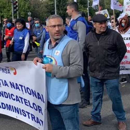 Sindicaliștii din administrația publică pregătesc un marș de protest în Capitală
