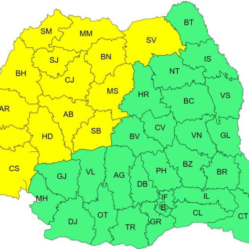 Cod galben de caniculă în Alba: avertizări pentru ziua de vineri