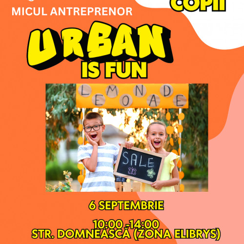 Urban is Fun transformă centrul Galațiului în weekendul 6–7 septembrie 2025