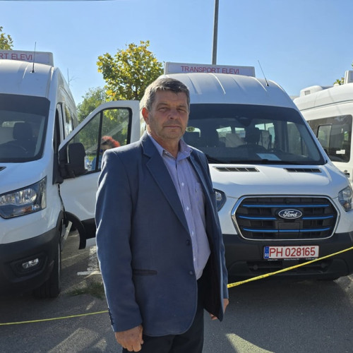 Microbuzele electrice pentru elevi ajung în mai multe localități din județul Constanța