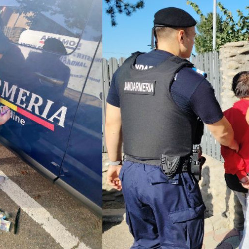 Femeie înarmată cu cuțit, scenă tensionată în Autogării Bacău, intervenție a jandarmilor