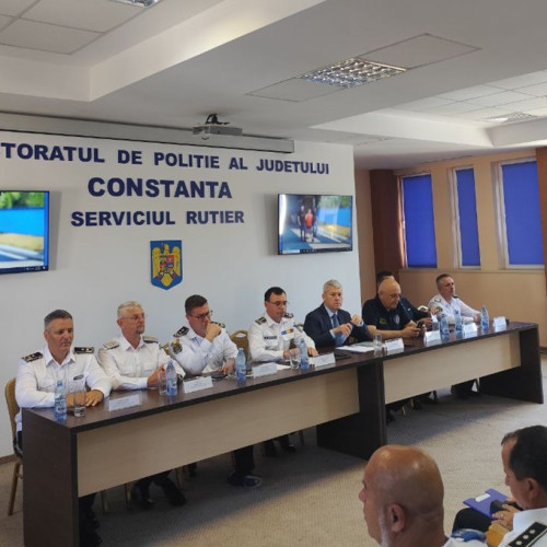 Constanța: discuții despre siguranța rutieră la sediul Inspectoratului de Poliție