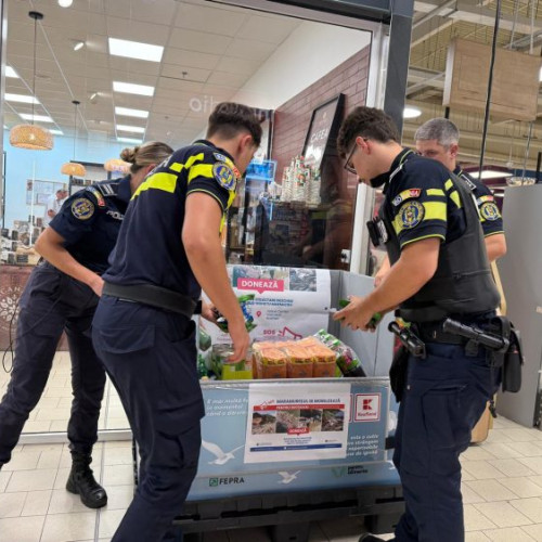 Polițiști din Maramureș sprijină Suceava în campania de ajutor umanitar