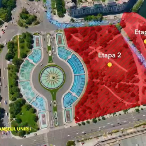 Restricțiile de circulație pe Splaiul Independenţei, ridicate pentru planşeul Unirii