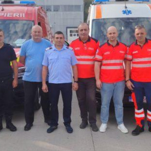 Ambulanțe noi în Botoșani, parte din lotul național ajunge la SMURD