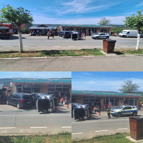 Accident rutier grav în Târgu Cărbunești