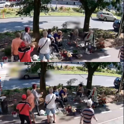 Accident rutier grav în Reșița, pe strada Republicii