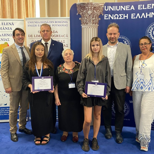 Două eleve constănțene de la Colegiul Național Mihai Eminescu, la Olimpiada Internațională a Elenismului