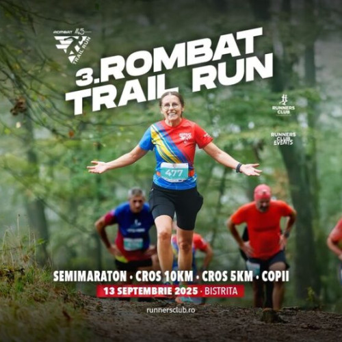 Alergare națională în Bistrița: start, etape și premiere programate la început de zi