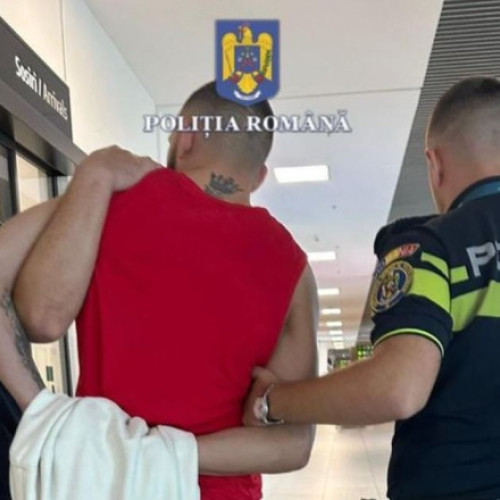 Omor calificat: bărbat condamnat, prins la aeroportul din Iași după sosirea din Marea Britanie