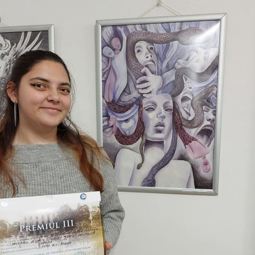 Denisse-Andreea Osman: tânăra artistă care se afirmă prin proiecte internaționale
