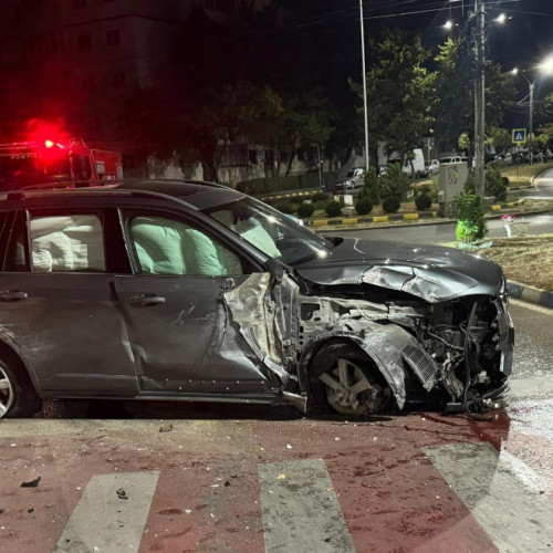 Accident rutier la Botoșani, pe strada Octav Onicescu, la intersecția cu Împărat Traian