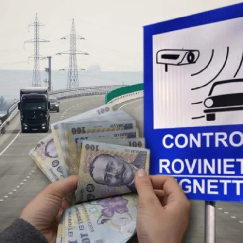 Rovinietele suspendate în noapte, anunț CNAIR