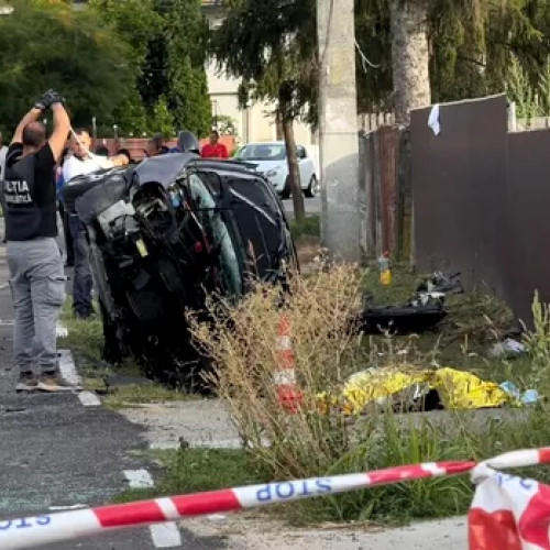 Accident grav în Budeasa, Argeș: doi tineri au murit într-un impact frontal