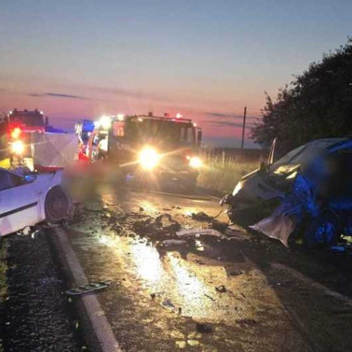 Grav accident rutier pe DN 19E între Sânlazăr și Chiraleu, Bihor