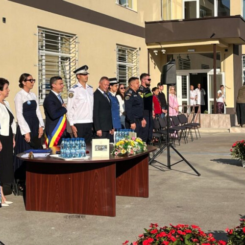 Deschiderea anului școlar la Colegiul Tehnic „I. C. Ștefănescu” din Iași, cu săli modernizate