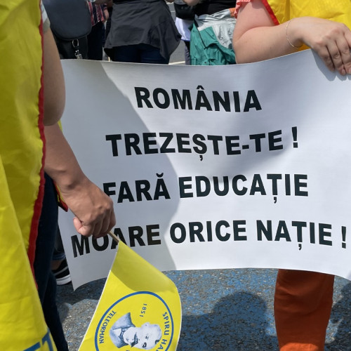 ANOSR se alătură protestelor profesorilor împotriva măsurilor de austeritate în educaţie
