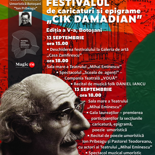 Festivalul de caricaturi și epigrame „CIK Damadian” organizat de Uniunea Armenilor din România