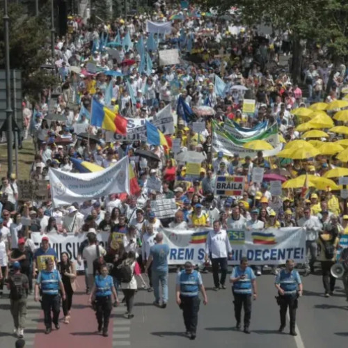 Proteste masive în Capitală împotriva noilor norme din Legea nr. 141/2025