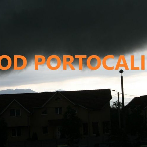 Cod portocaliu pentru mai multe localități din Maramureș: averse torențiale și descărcări electrice prognozate